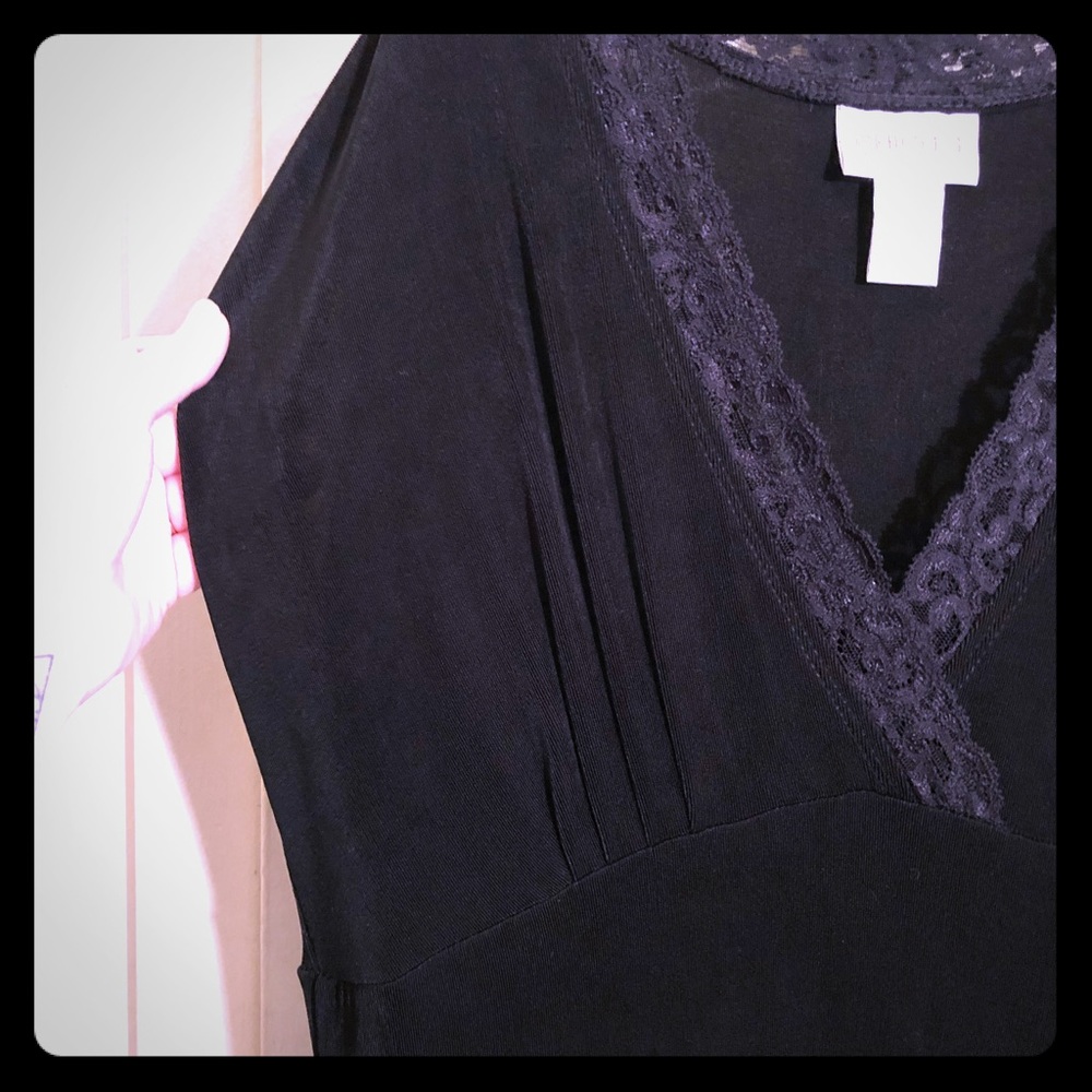 Simple black dress